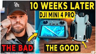 DJI Mini 4 Pro  10 WEEKS LATER REVIEW  SHOULD YOU BUY IT  My Experience [upl. by Annaiek]