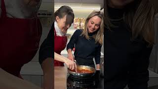 POSITANO SHRIMP PASTA 🍝🍤 Giada De Laurentiis amp Cooker Girl bring the flavors of the Amalfi Coast 🌊🌞 [upl. by Gurevich]