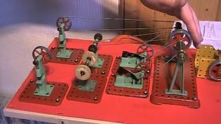 MECCANO MEC1 STEAM ENGINE amp SIX TOOL WORKSHOP [upl. by Sup]