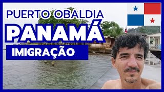 Puerto Obaldia Imigração deu 60 dias  Bike no Panamá [upl. by Notlih537]