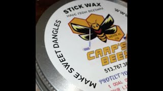 Carps Bees Hockey Stick Wax from Beeswax [upl. by Oira]