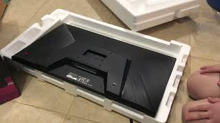 UNBOXING MY NEW MSI OPTIX G271 27quot MONITOR [upl. by Etterb404]