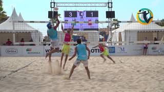 Highlights jugadas masculinas sábado  Campeonato España vóley playa 2019 [upl. by Abraham]