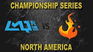 LMQ vs CRS  2014 NA LCS Summer Playoffs 3rd Place G1 [upl. by Edalb3]