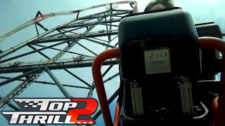 my FIRST RIDE on TOP THRILL 2 at CEDAR POINT Back Row POV [upl. by Lein]