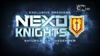 Cartoon Network UK HD Nexo Knights Exclusive Premiere Promo [upl. by Barty]