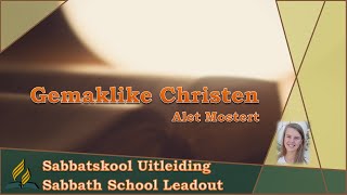 Gemaklike Christen  Alet Mostert [upl. by Ainahtan]