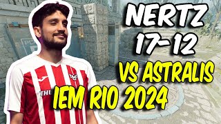 CS2 POV  HEROIC NertZ 1712 vs Astralis Ancient  IEM Rio 2024 [upl. by Durrell576]