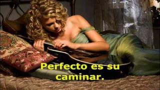 Taylor Swift  Teardrops On My Guitar Spanish version LETRA Y MP3 GRATIS [upl. by Jamesy744]