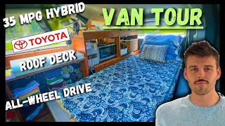 My VanLife Ep 1 The Van  2023 Toyota Sienna Hybrid AWD [upl. by Warwick]