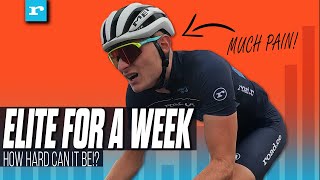 1 Week As An Elite Cyclist  Can We Hack This BRUTAL Cycling Training Camp [upl. by Mic]