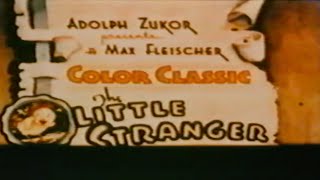 THE LITTLE STRANGER 1936 — TOM THUMB PLUS 3 MORE COLOR CARTOONS VHS Digitization Max Fleischer [upl. by Retep]