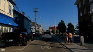 Driving in Downtown Newport RI  Americas Cup Ave  Thames St  4K [upl. by Asecnarf332]