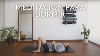 MEDITACIÓN PARA DORMIR  15 MINS  PALO YOGA [upl. by Aracahs47]