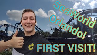 FIRST VISIT TO SEAWORLD ORLANDO  SeaWorld Vlog October 3rd 2024 [upl. by Herzberg659]