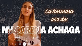 🎤 5 minutos de Macarena Achaga CANTANDO  BARBARENA TV [upl. by Lasorella]