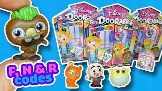 Disney Technicolor Doorables Part 2 Unboxing F N R CODES [upl. by Seedman]