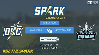 OKC Spark vs New York Rise  772024 [upl. by Prosperus]