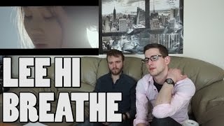 LEE HI  BREATHE MV Reaction [upl. by Leipzig]