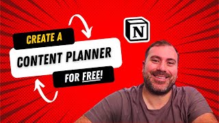 MASTER Notion in Minutes with This 2Minute Content Planner [upl. by Mallis]