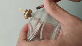 How to Removeopen perfume bottle captop using minus screw driver [upl. by Karr]