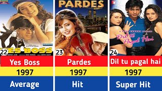 Shahrukh Khan All movies list Hit and Flops [upl. by Ras]