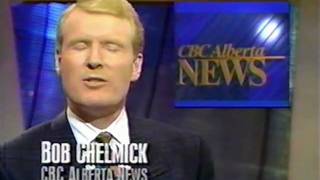 CBC Alberta News  11 pm  October 1991 [upl. by Moran878]