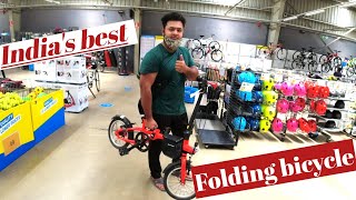 BTWIN Tilt 500 xs  Indias best Folding bicycle  2021 surat decathlon smallest folding bicycle [upl. by Sada882]