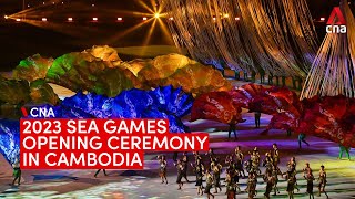 2023 SEA Games opening ceremony in Cambodia [upl. by Felix]