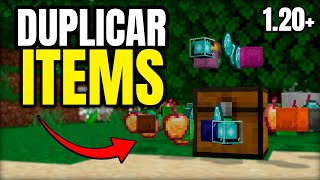 ✅ COMO DUPLICAR ITEMS en MINECRAFT BEDROCK 12062 😏 [upl. by Vez]