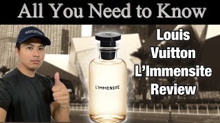 LOUIS VUITTON LIMMENSITE REVIEW  ALL YOU NEED TO KNOW ABOUT THIS FRAGRANCE [upl. by Orten]