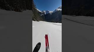 How Long 🏂️‍🔥😲😲😲😲😲😲😲😲 snowski skiseason skiing goproskiing winterseason snowboarding snow [upl. by Yared]