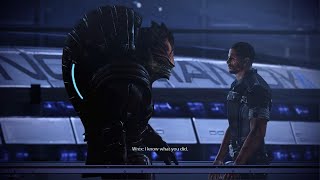 Wrex Finds Out Shepard Sabotaged The Genophage Cure  Mass Effect 3 Legendary Edition [upl. by Inahs550]