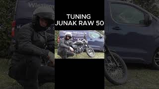 JUNAK RAW 50 TUNING [upl. by Linnell783]