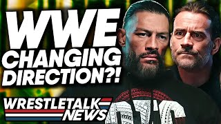 New CM Punk WWE Plans WWE Titles Changing Brands Brock Lesnar Spotted  WrestleTalk [upl. by Cirde]