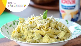 Pasta con Pollo al Pesto  Nestle por Niños Saludables [upl. by Earl916]