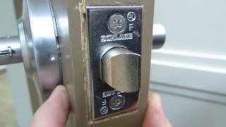 Lockset removal [upl. by Maitilde]