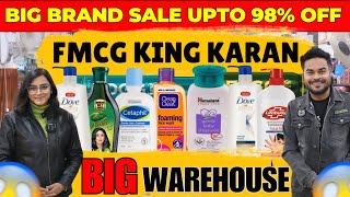 Karan Store Dhamaka 98 Off Branded FMCG cosmetic Market  Branded Original Cosmetic  Fmcg lot Deal [upl. by Ynagoham]