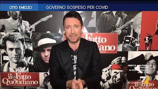 Andrea Scanzi quotChi dice che Conte accentra poteri non ricorda cosa facevano Berlusconi e Renziquot [upl. by Jehiah]