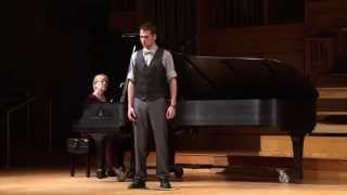 quotThe Vagabondquot by Vaughan Williams Justin Little baritone [upl. by Nodnab147]