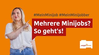 Mehrere Minijobs gleichzeitig So gehts [upl. by Helbona]