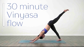 30 Minute Vinyasa flow class [upl. by Cirillo]