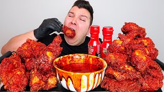 How Much I Weigh Now Spicy Chicken Mukbang [upl. by Turnbull]