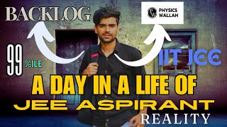 A Day in a Life of IIT Jee Aspirants 🔥  Backlog  Daily Routine 12 Hour Study 👨‍🎓 [upl. by Novick]