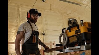 AWESOME NEW HUGE WOODSHOP WALKTHROUGH  GUDDECO VLOG 01 [upl. by Ttebroc13]