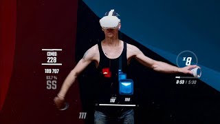 Be amazed Cool enough to post a fail Ultimatum  Disclosure  Beat Saber Mixed Reality Kick Ass [upl. by Crowell]