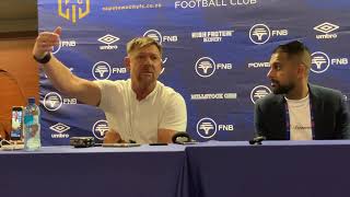 Cape Town City’s Eric Tinkler on winless run Mayo’s future and his future [upl. by Nalad]