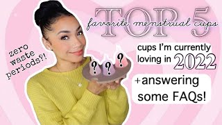 ♡ GIRL TALK my TOP 5 favorite menstrual cups why I made the switch  FAQs what you need to know [upl. by Rodl490]