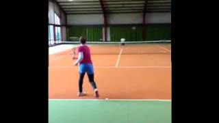 Training Spinfire Pro 2  WTA player Vivian Heisen [upl. by Lesirg]