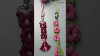 Llavero de FLORES MACRAME [upl. by Cecily697]